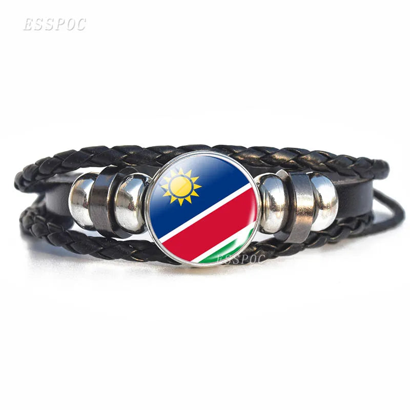 African Flag Bracelet