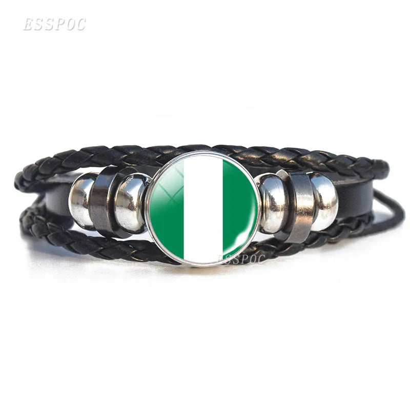 African Flag Bracelet