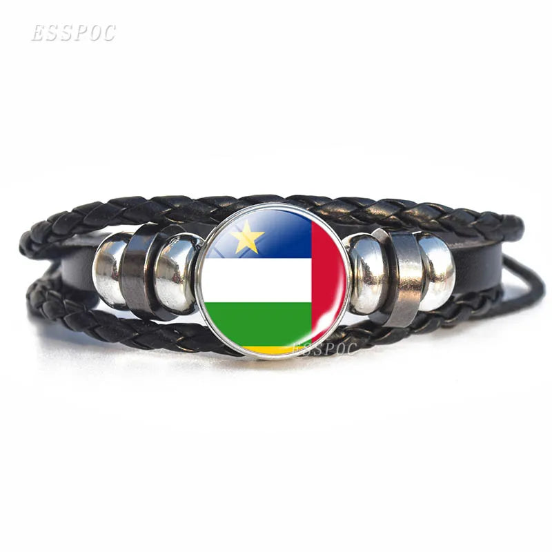 African Flag Bracelet