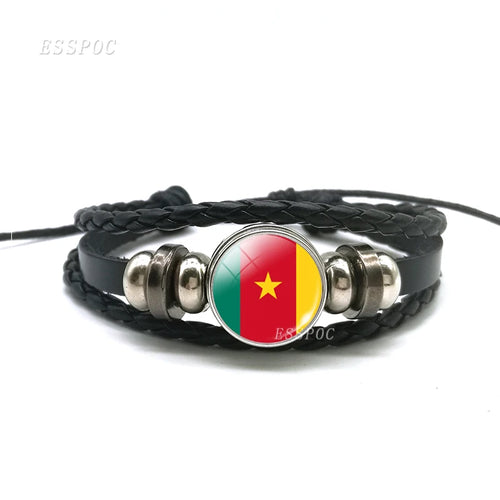 African Flag Bracelet