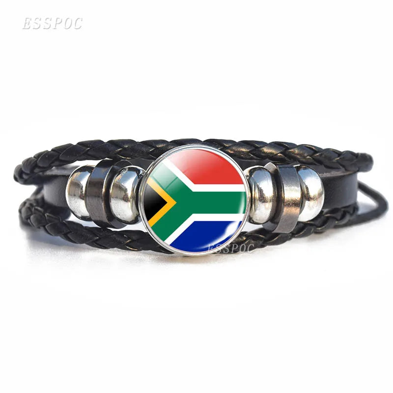 African Flag Bracelet