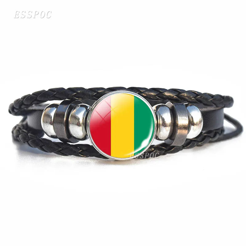 African Flag Bracelet