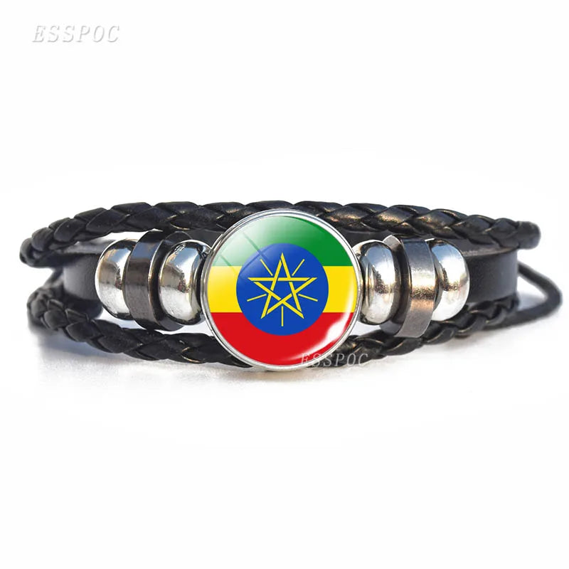 African Flag Bracelet