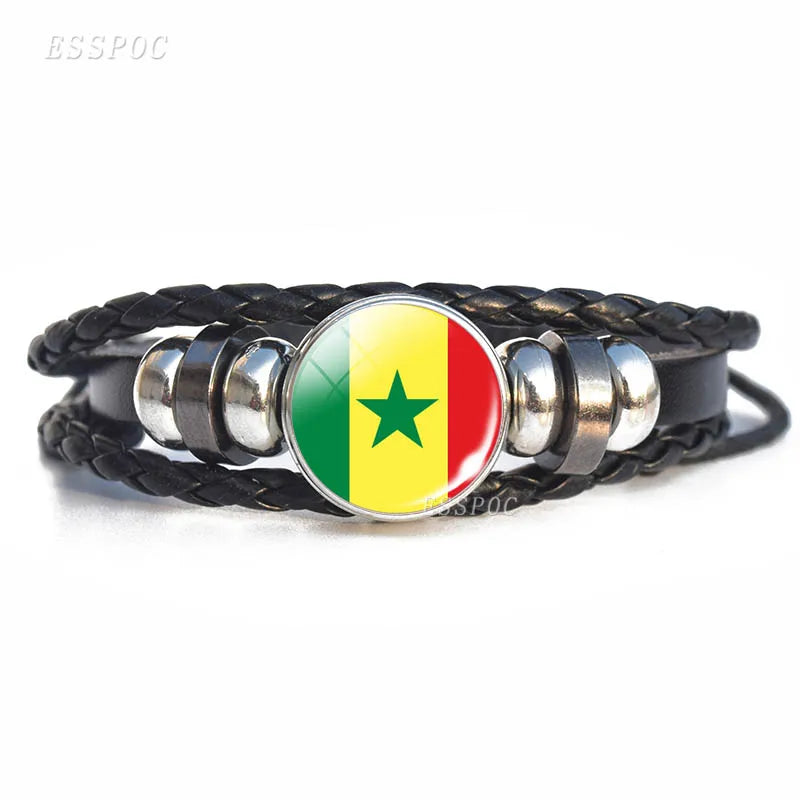 African Flag Bracelet