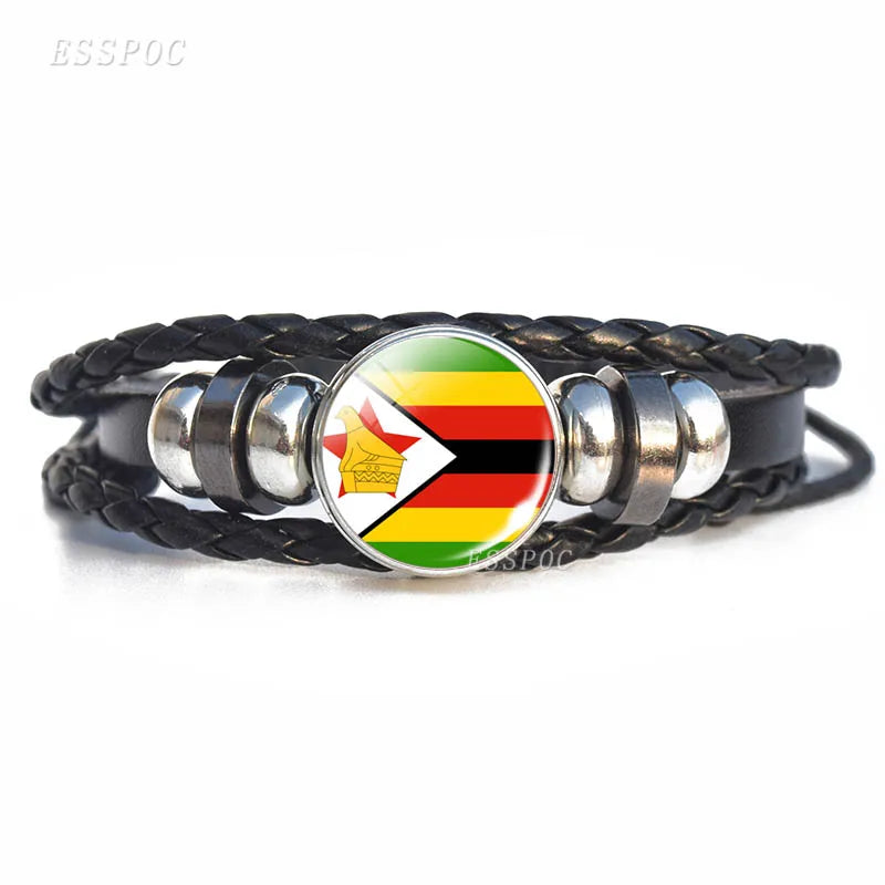 African Flag Bracelet