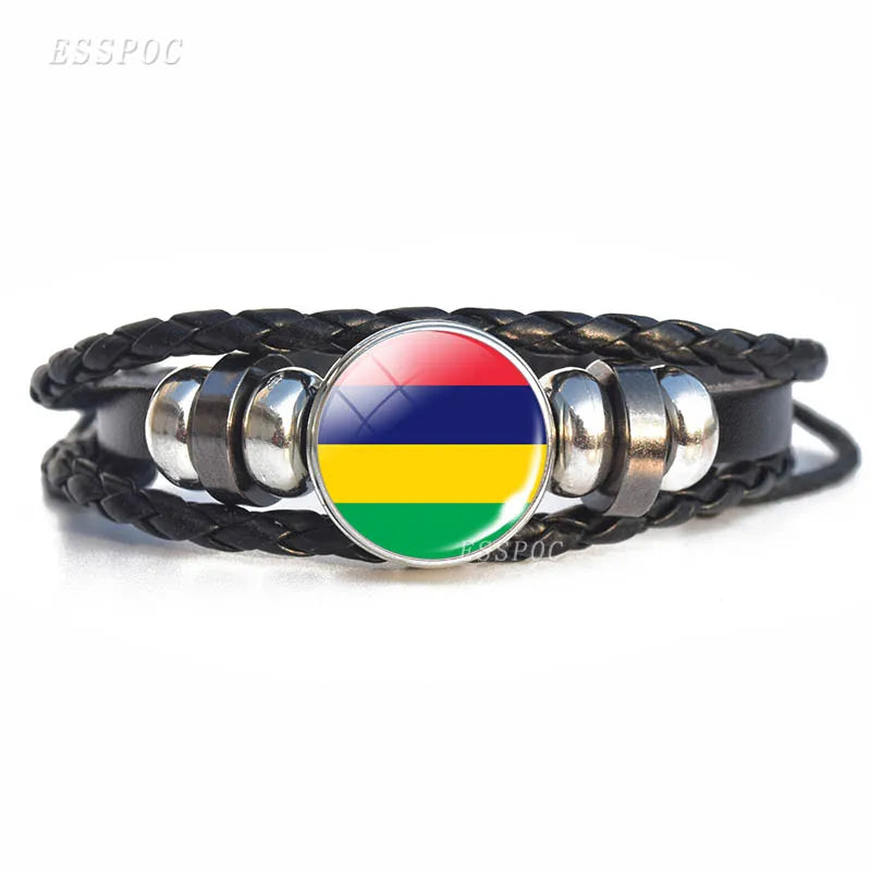 African Flag Bracelet