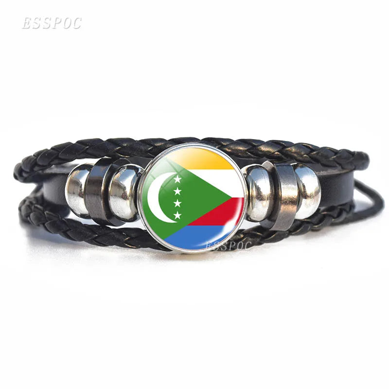 African Flag Bracelet