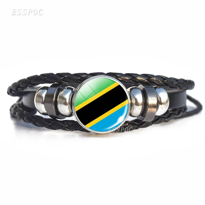African Flag Bracelet