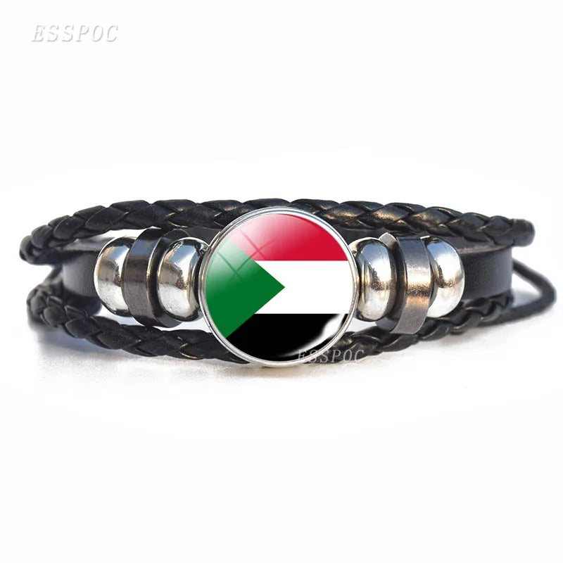 African Flag Bracelet