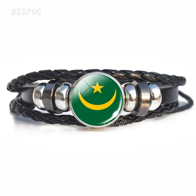 African Flag Bracelet
