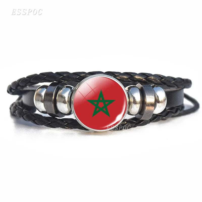 African Flag Bracelet