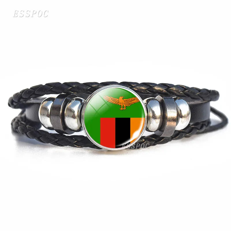 African Flag Bracelet