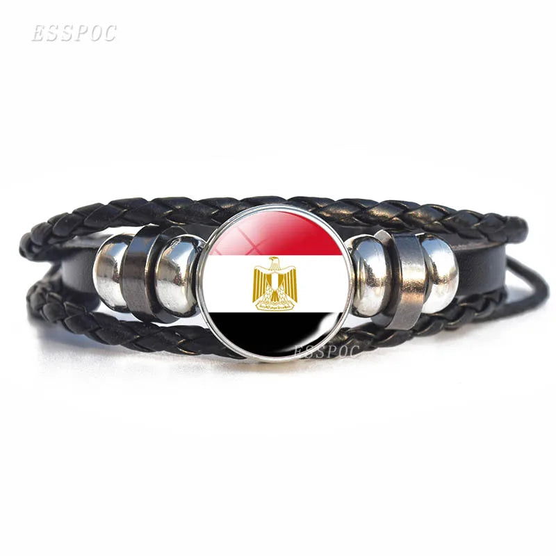 African Flag Bracelet