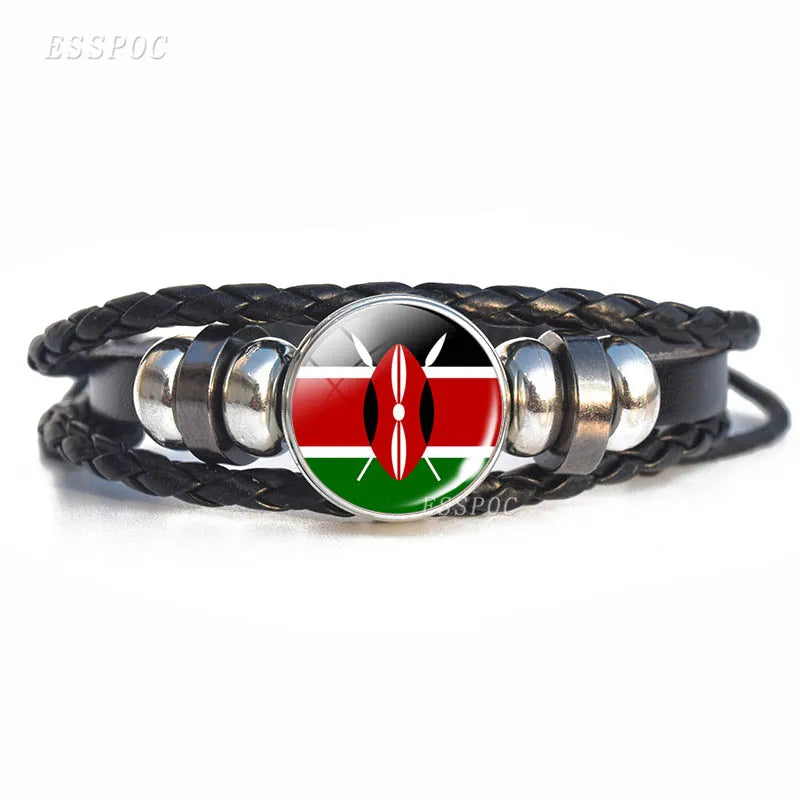 African Flag Bracelet