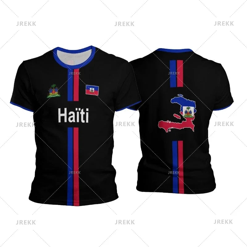 Haiti Football T-Shirt