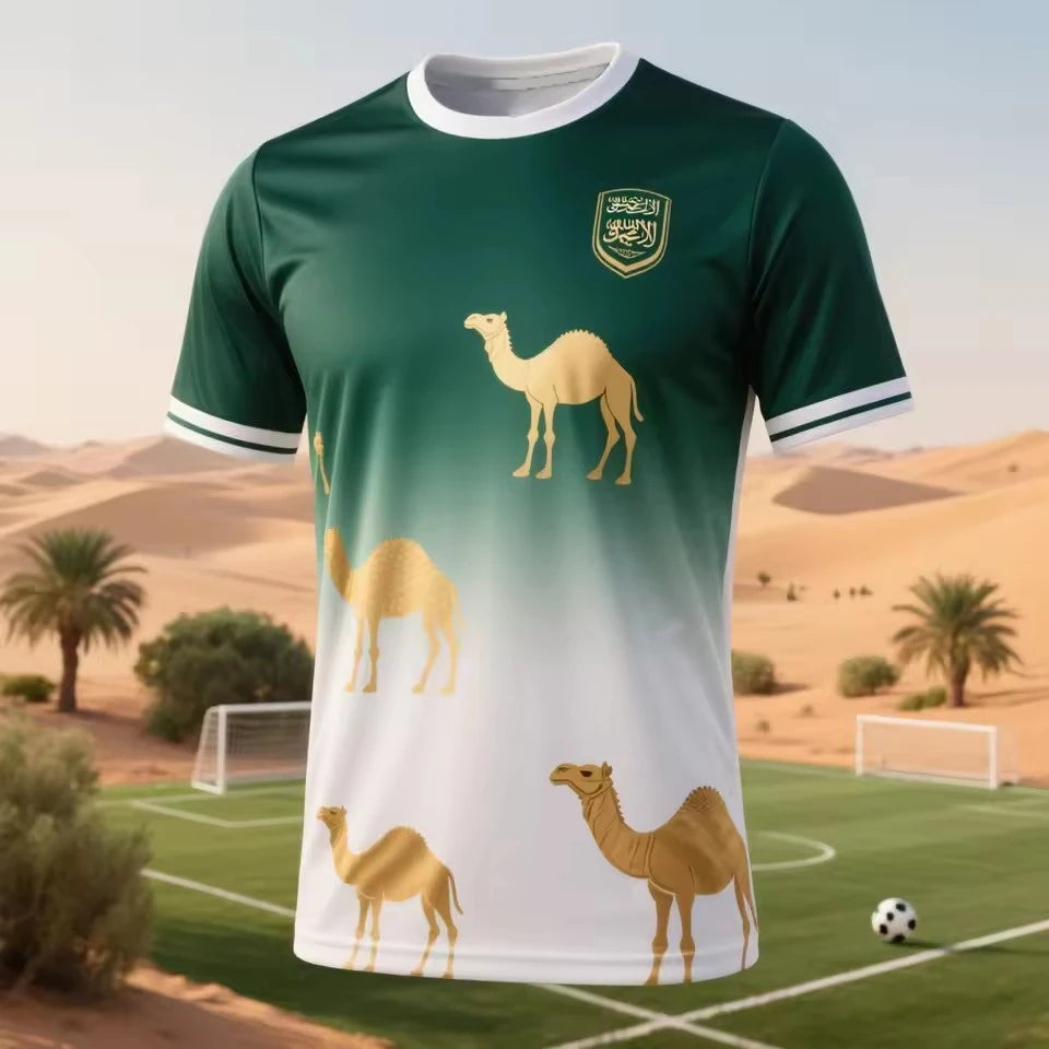 Saudi Arabia Football Jersey T-Shirt