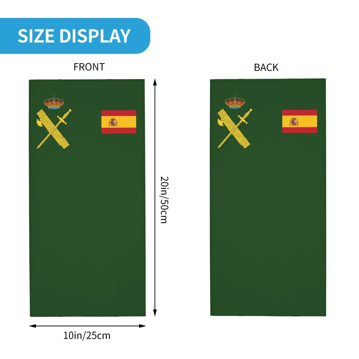 Spain Flag Bandana