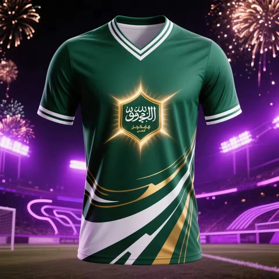 Saudi Arabia Football Jersey T-Shirt