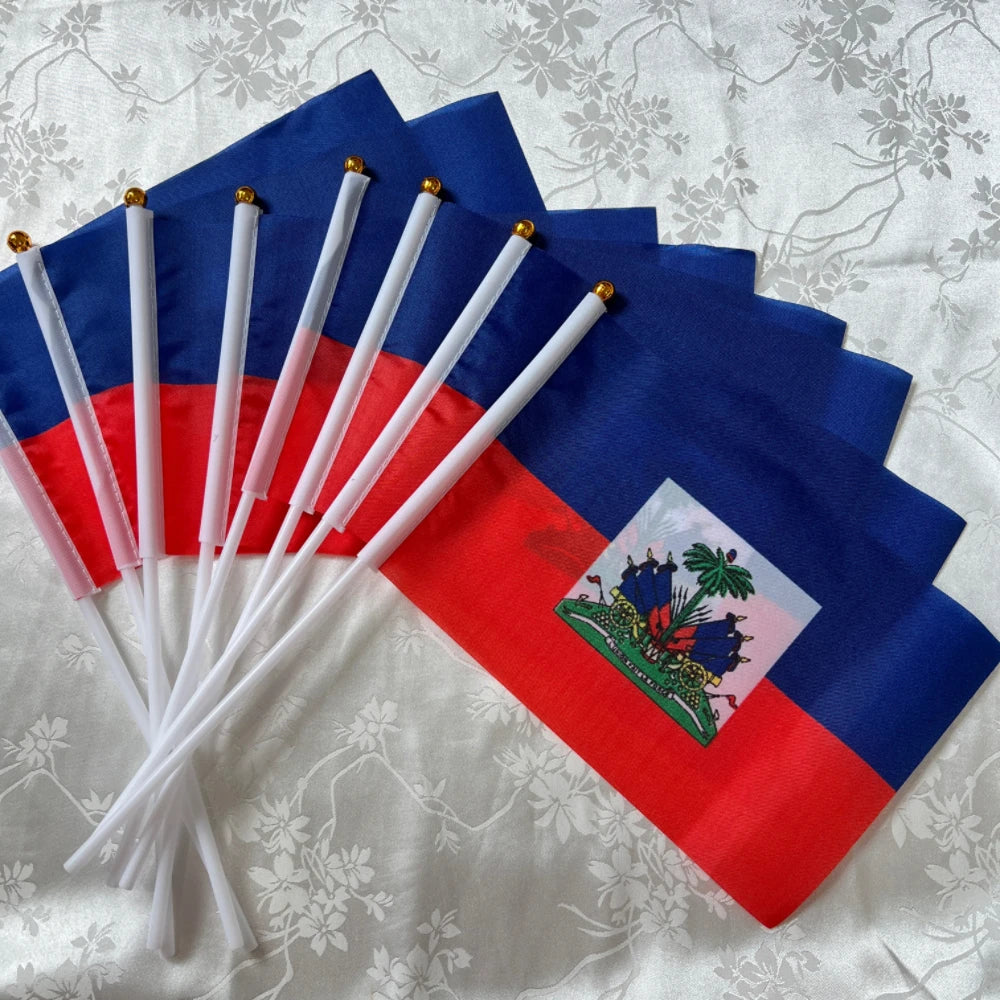 Haiti Hand Flag