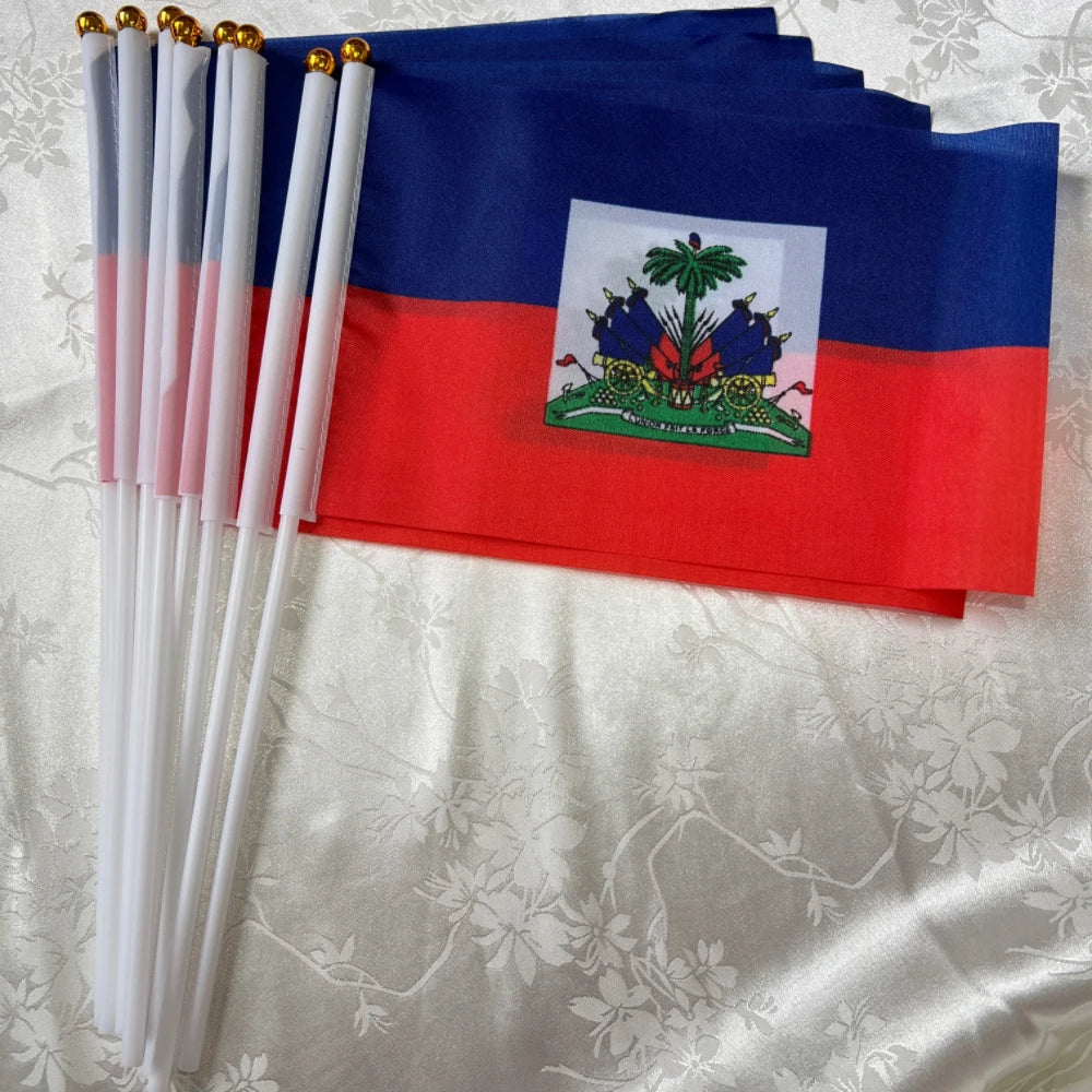 Haiti Hand Flag
