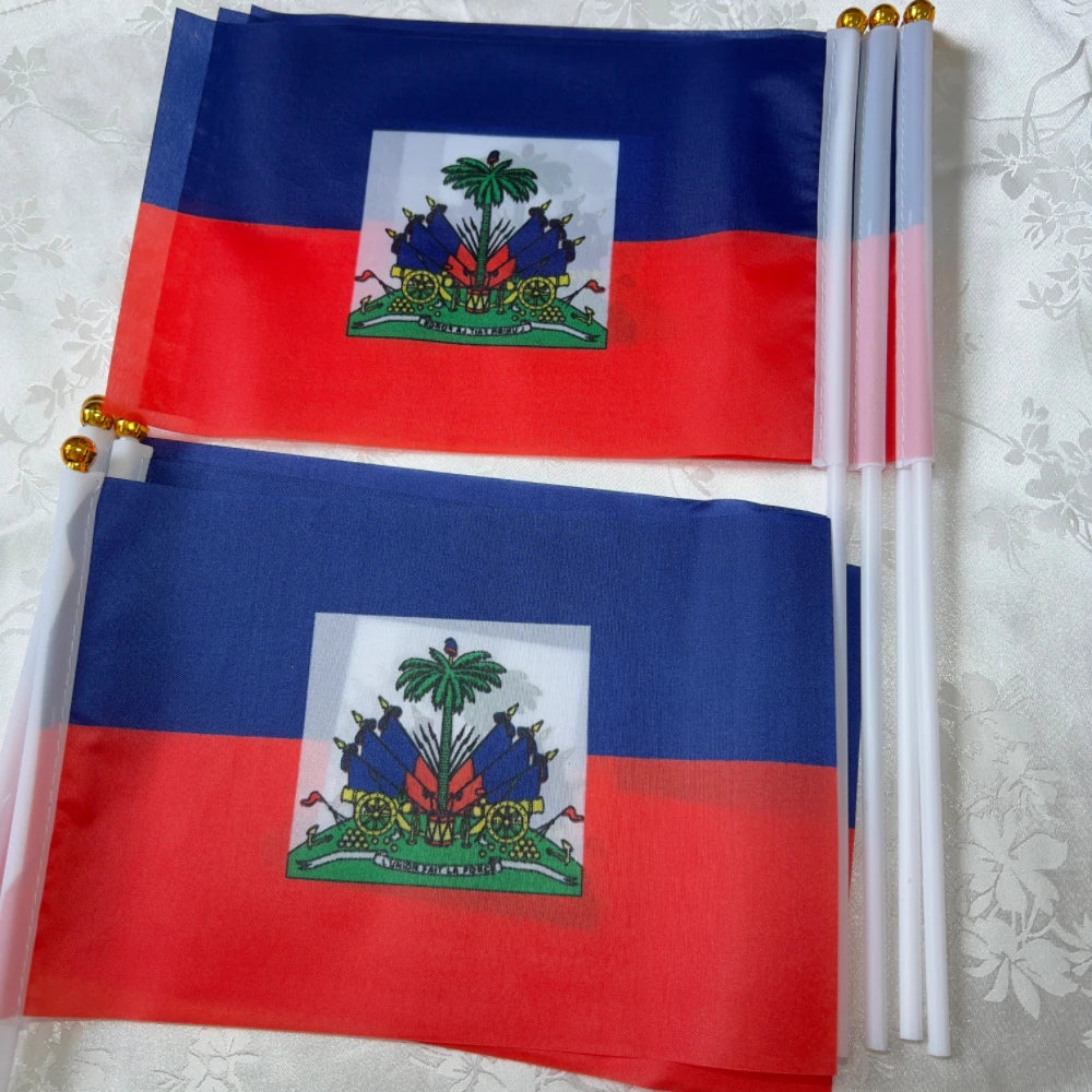 Haiti Hand Flag