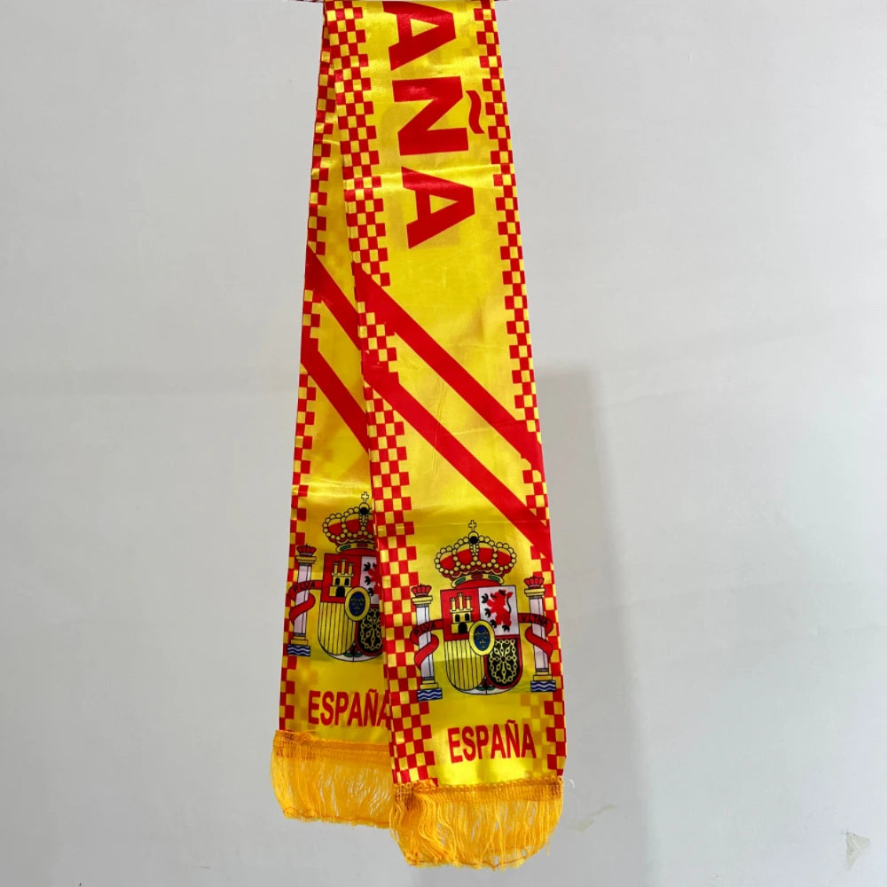 Spain Flag Scarf