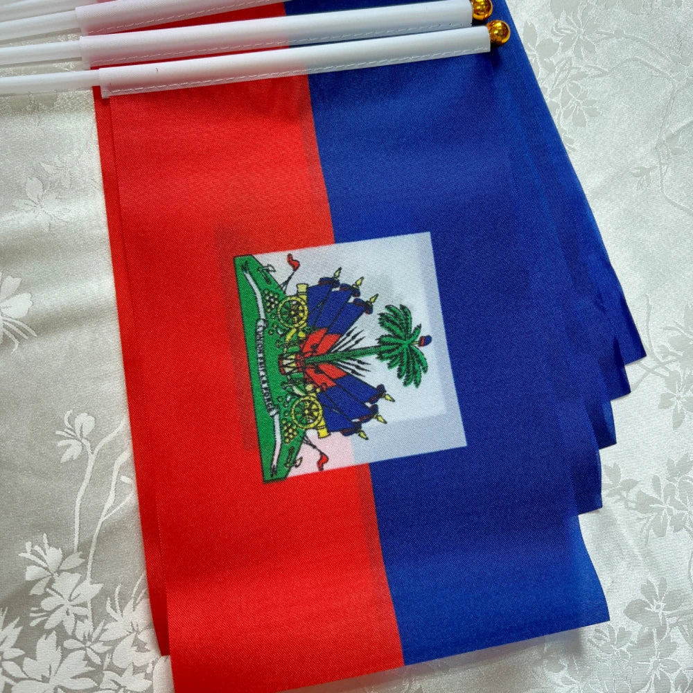 Haiti Hand Flag