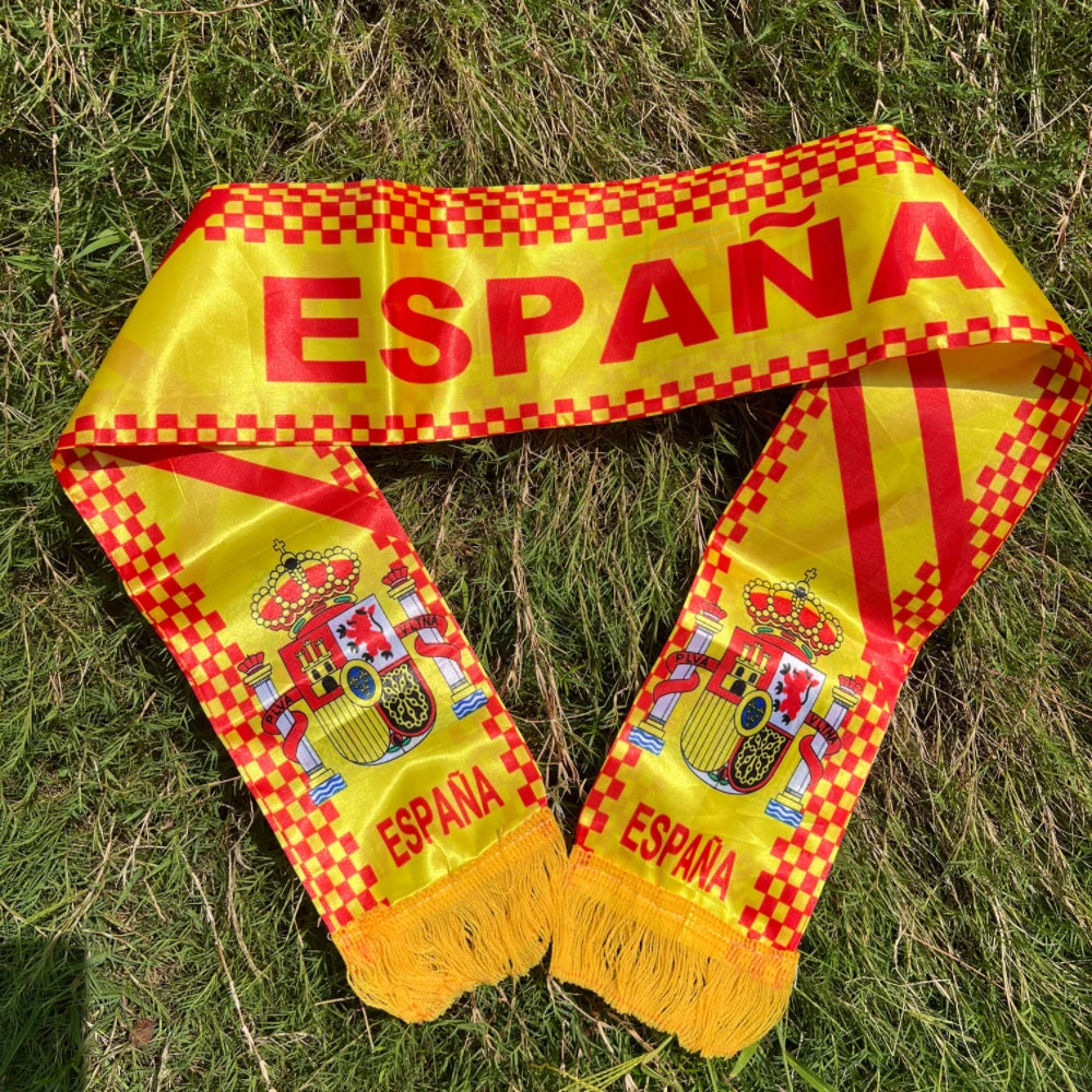 Spain Flag Scarf